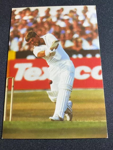 Vintage Postcard Cricket Series JV Postcards Printed Mike Gatting