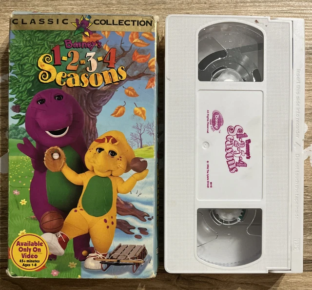 BARNEY - BARNEYS 1-2-3-4 saisons (VHS, 1996) EUR 8,89 - PicClick FR