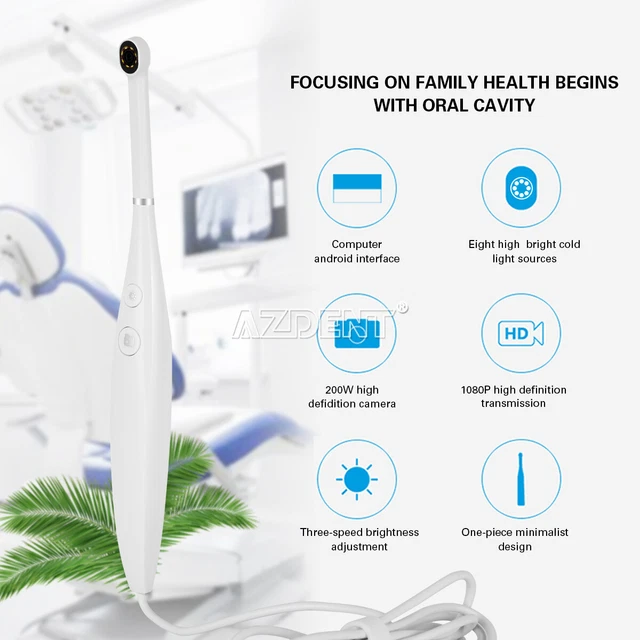 Dental LED Oral Endoscope USB Intraoral Camera Endoscope Real-time Video