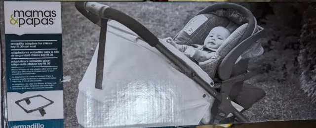 Mama's & Papas Armadillo Adaptors For Chicco Key Fit 30 Car Seat