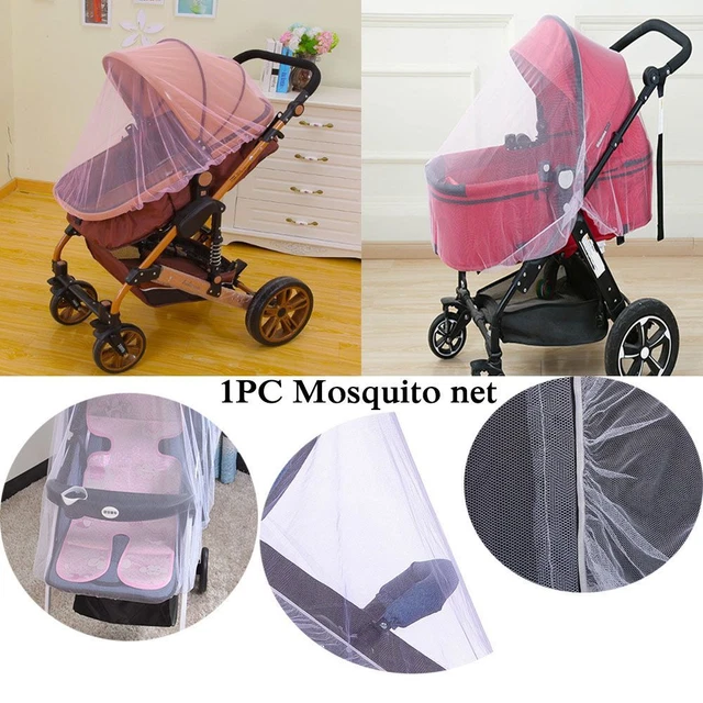 Full Cover Textile Stroller Mesh Stroller Accessories Baby Mosquito Net