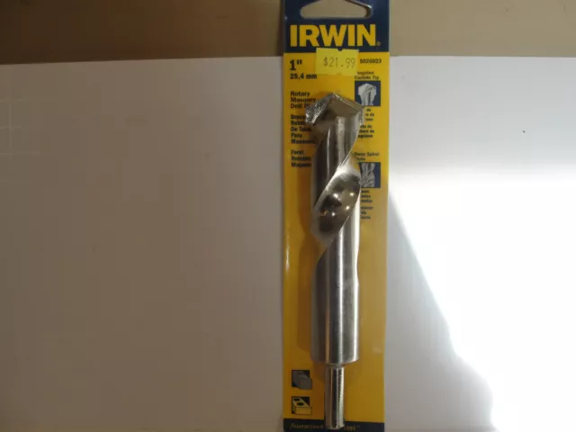 Irwin Tools 1" x 6" Slow Spiral Flute Rotary Drill Bit for Masonry,  5026023