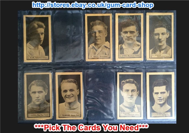 D.c. Thomson This Year's Top-Form Footballers 1927 (F) *Please Select*