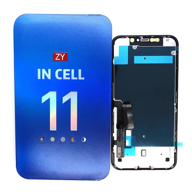 Écran LCD Complet Avec Vitre Tactile Pour IPhone 11 (modèles A2111, A2221, A2223) - Neuf, Couleur Noir