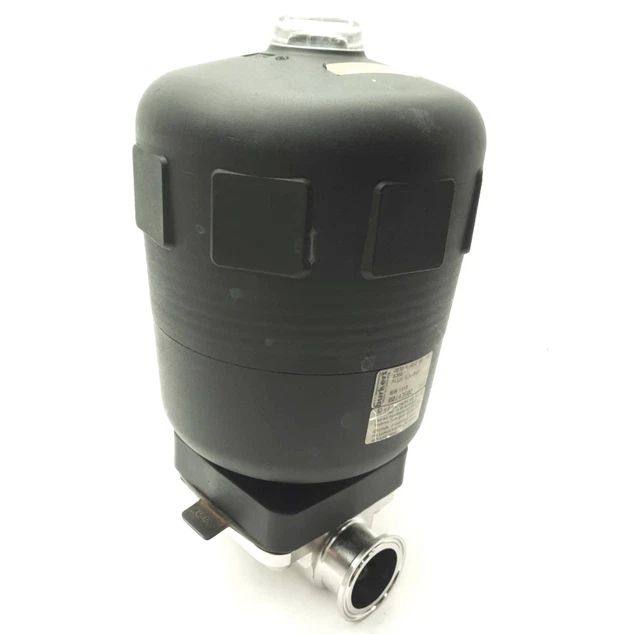 Steel & O'Brien 84L4512E15 Air Piloted 2-Way Diaphragm Valve 1½" Tri-Clamp 316L