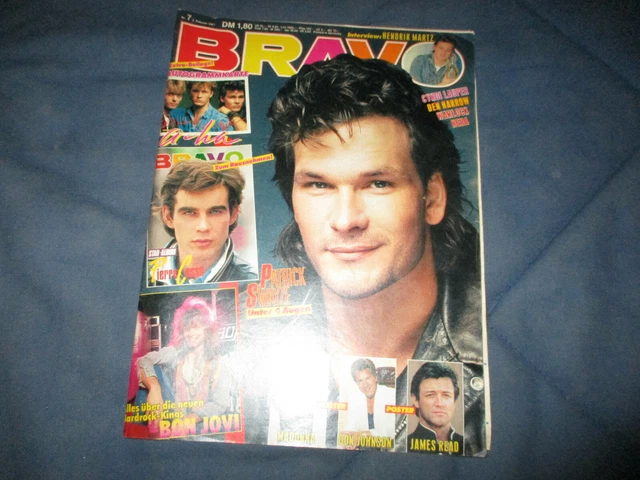 Bravo 5.2.1987 7/87 mit Madonna Poster Heft komplett
