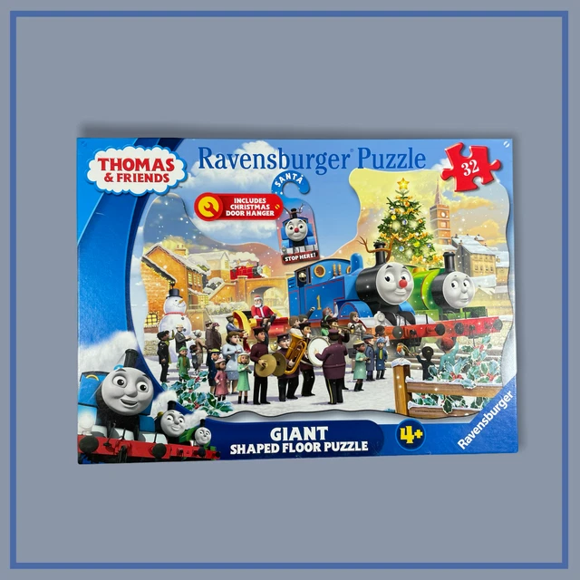 RAVENSBURGER THOMAS THE Tank Engine & Friends Giant Floor 32 Pc Jigsaw ...