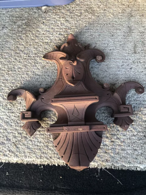 wood pediment