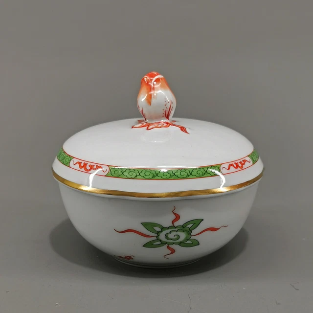 99840522 Azúcar de porcelana pintada a mano Eisenberg Turingia dragones 11x10 cm