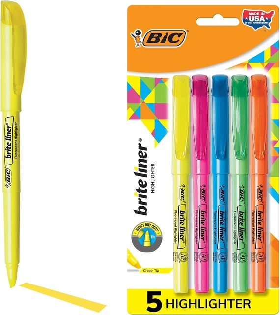 Brite Liner Highlighter 5 PK