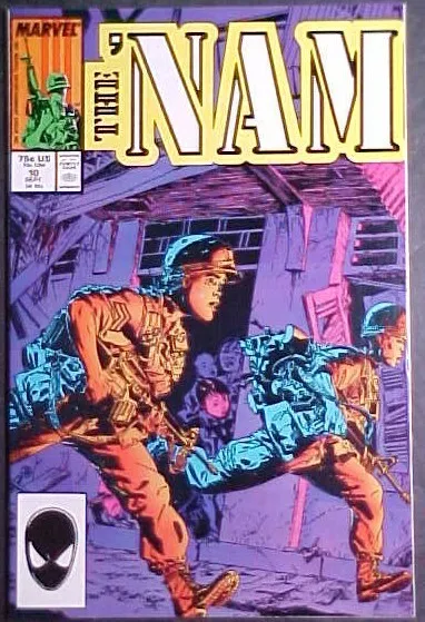 The 'Nam #10! Vf- 1987 Marvel Comics