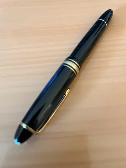 Montblanc Meisterstück Patronenfüller 585er 14K Feder Füllfederhalter Füller