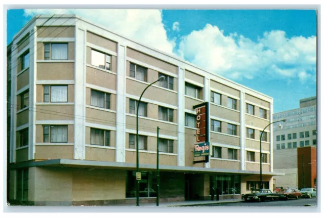 c1960's St. Regis Hotel Winnipeg Manitoba Canada Vintage Unposted Postcard