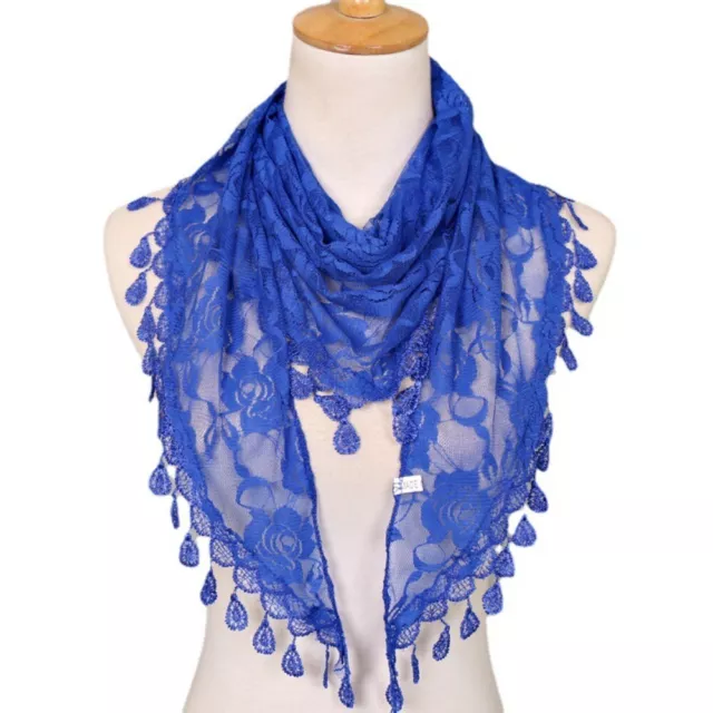 Polyester Jacquard Rose Shawl Solid Church Prayer Headband