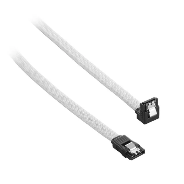 3x CableMod ModMesh Right Angle SATA 3 Cable 30cm - weiß