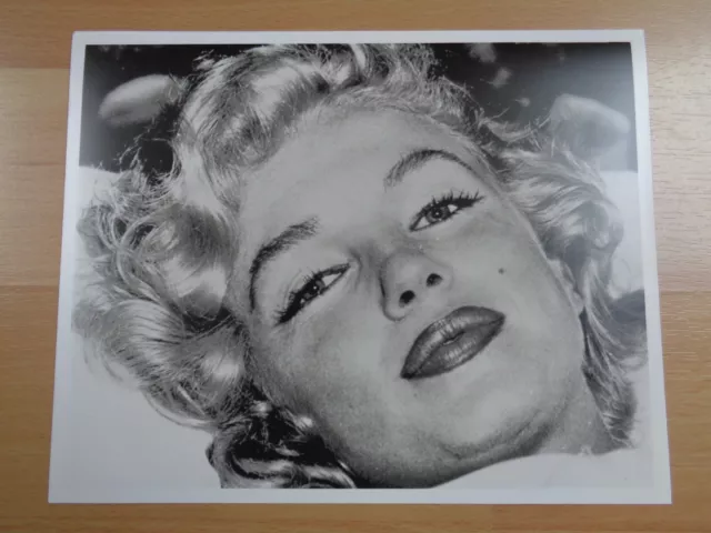 Photo Vintage Originale Marilyn Monroe Noir Et Blanc 25.4X20.3Cm Argentique