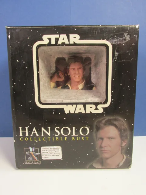star wars GENTLE GIANT HAN SOLO collectible MINI BUST STATUE model A NEW HOPE