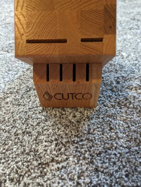 Cutco Steak Table Knife Storage Block 8 Slots  - Made In USA