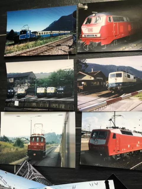 LOKOMOTIVEN / EISENBAHN , 35 große Privatfotos