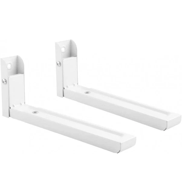 Soporte de pared para microondas cocinas escuadra plegable de montaje equipos de