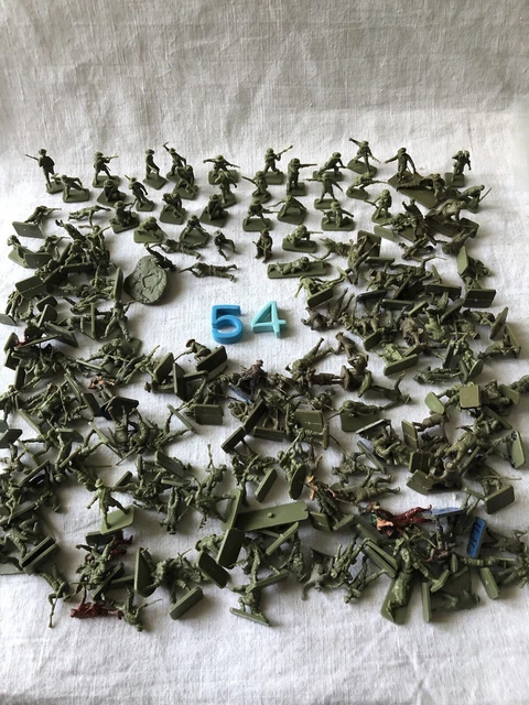 LOT PETITS SOLDATS ARMEES MILITAIRES WW2 1/72 DIORAMA AIRFIX ATLANTIC