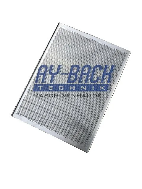 Aluminium Lochblech 58/78 cm lange Seite Aufkantung NEU