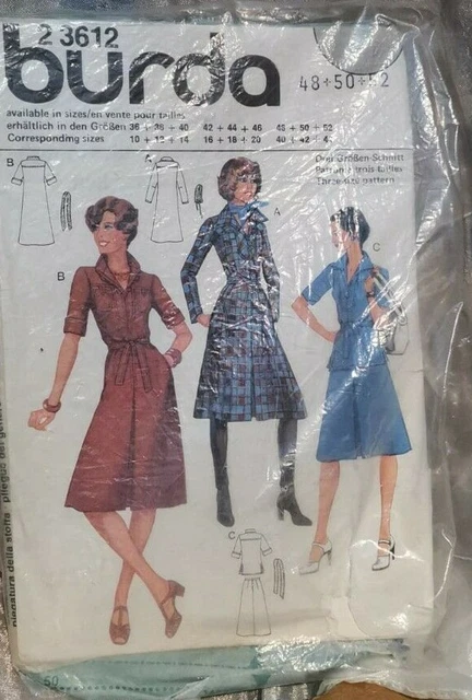 Cartamodello Burda B6866 Per Abito Da Sera - 19x13 Cm, 3 Stili Con O Senza Maniche | Per Tessuti Elastici - Foto 8