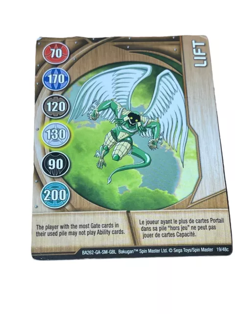 Bakugan Series 8 - 39/48N Blue Ability Card - Trap Slam