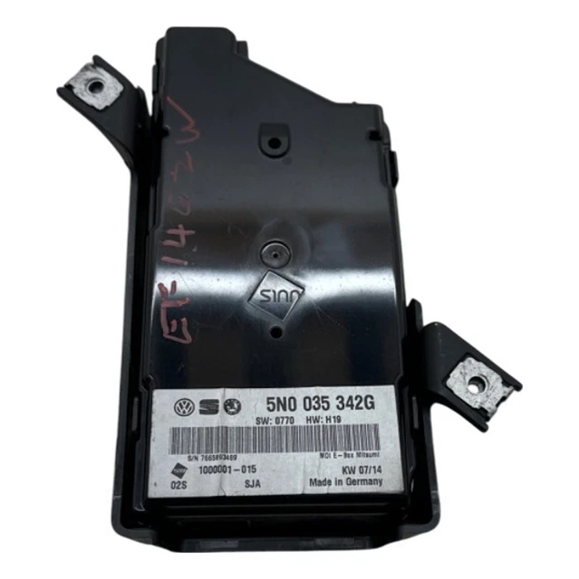 Volkswagen Polo Mk5 6R Match Multimedia Interface Ecu Control Module 5N0035342G