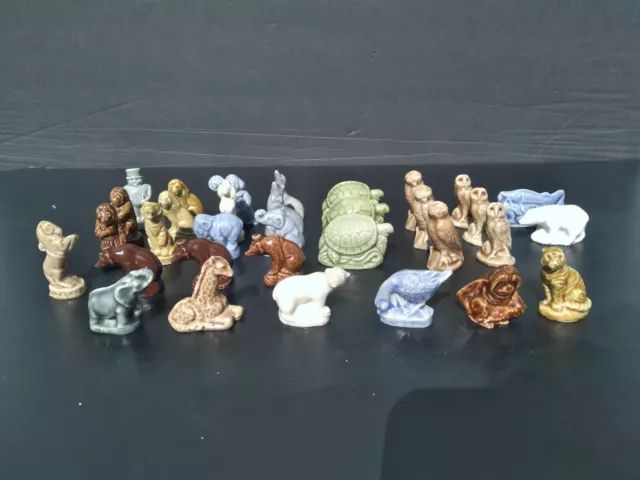 Vintage Red Rose Tea WADE Whimsies Animals Circus 33 Mixed Figurines Lot