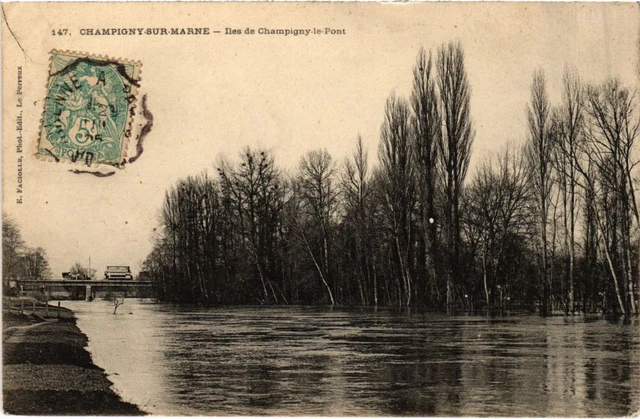 CPA AK Champigny Le Pont FRANCE (1282243)