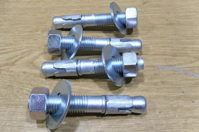 HIlti 3/4" x 4¾" LT 4 pcs KB3 Plated Anchor