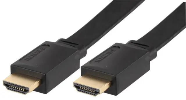 Haute Vitesse 4K UHD HDMI Câble avec Ethernet, Mâle à Mâle, Plat - PRO SIGNAL