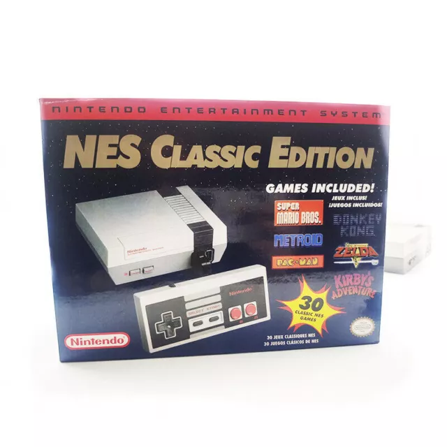 For NES Nintendo Classic Edition Mini Game Console W/Controllers 30 Games