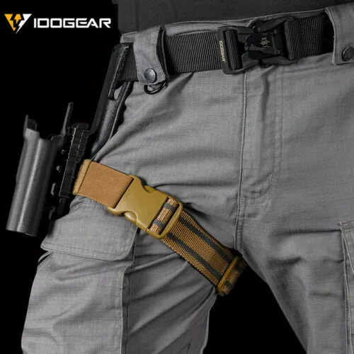 IDOGEAR Outdoor Tactical Thigh Strap Elastic Band Strap Holster Leg Gürte Hiking