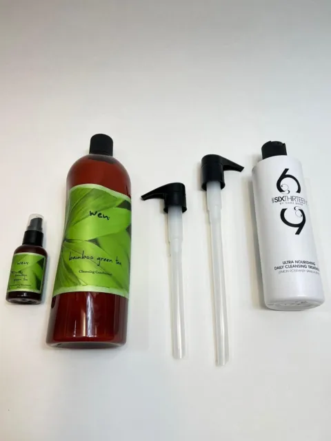 Wen 32floz Conditioner shampoo Green tea Mist 6floz SIXTHIRTEEN Daily Treatment