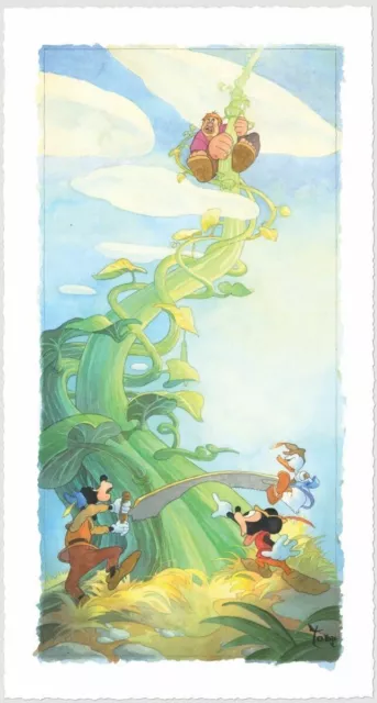 Toby Bluth - Mickey and the Beanstalk Disney Fine Art