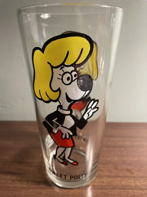 Sweet Polly 1973 Warner Brothers Pepsi Collector Series 16oz Glass