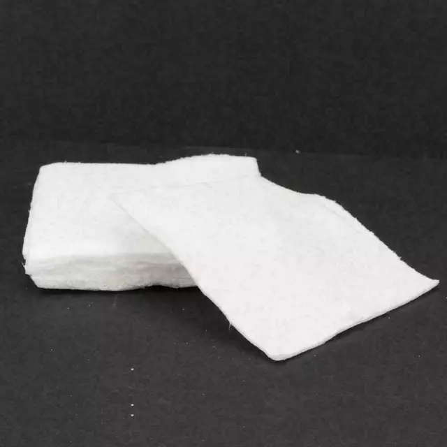10 Sheets Microwave Kiln Glass Fusing Paper Ceramic Fiber  Tool White