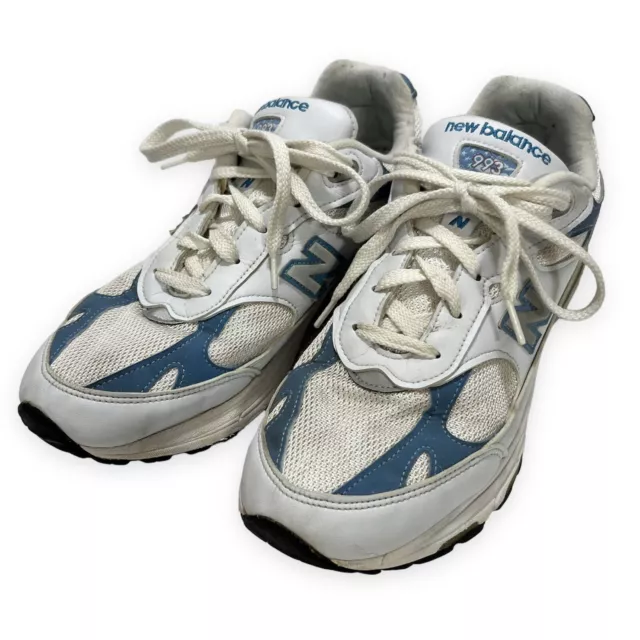 NEW BALANCE 993 Heritage Collection Shoes Womens US 9 B White Blue USA ...