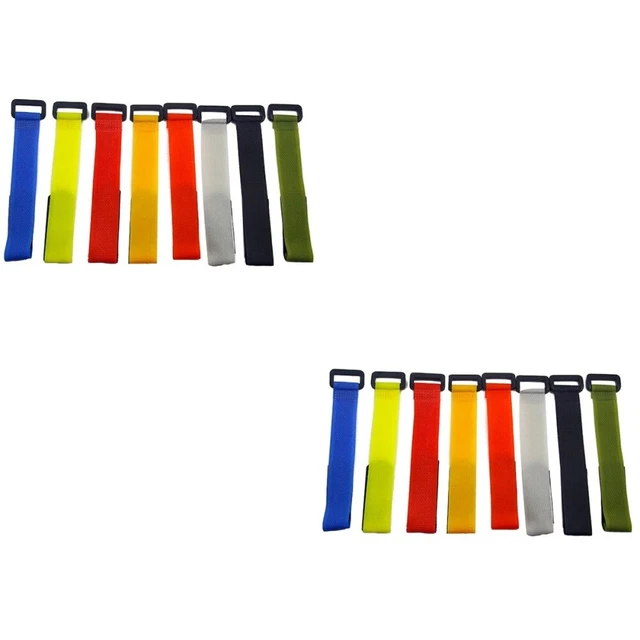 10 unidades Multifuncional Reutilizable Robusto Durable Gancho y Bucle