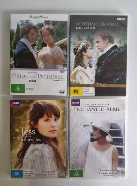 HISTORICAL & ROMANCE DVD 6 x Movie Bundle British/US Period & Love