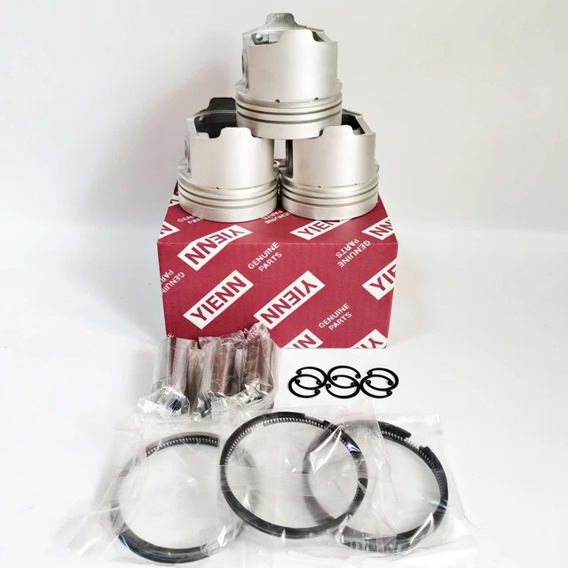 3TNV86CHT 3TNV86CHT-MJT Piston Kit W Ring Set For Yanmar John Deere 3046 Tractor
