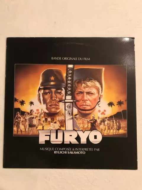 RYUICHI SAKAMOTO - FURYO - bande originale du film LP 33T-fra 1983 - VG+/VG+