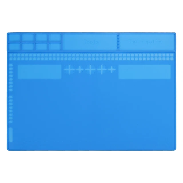 Silicone Soldering Mat Heat Insulation 932°F 13.4" x 9.4" Repair Work Mat