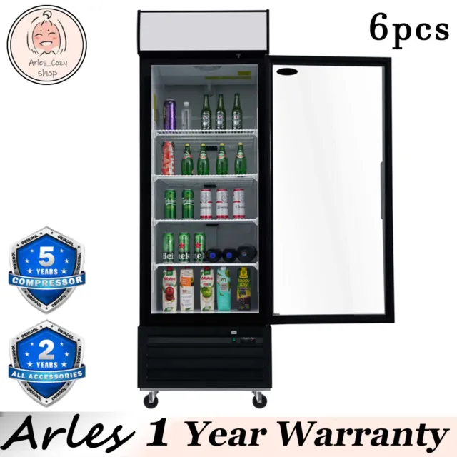 6X Commercial Triple Door Merchandiser Refrigerator 546LRestaurant Refrigerators
