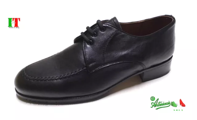 Scarpe classiche uomo VeraPelle cucite MADEinITALY cuoio artigianali 010 vintage