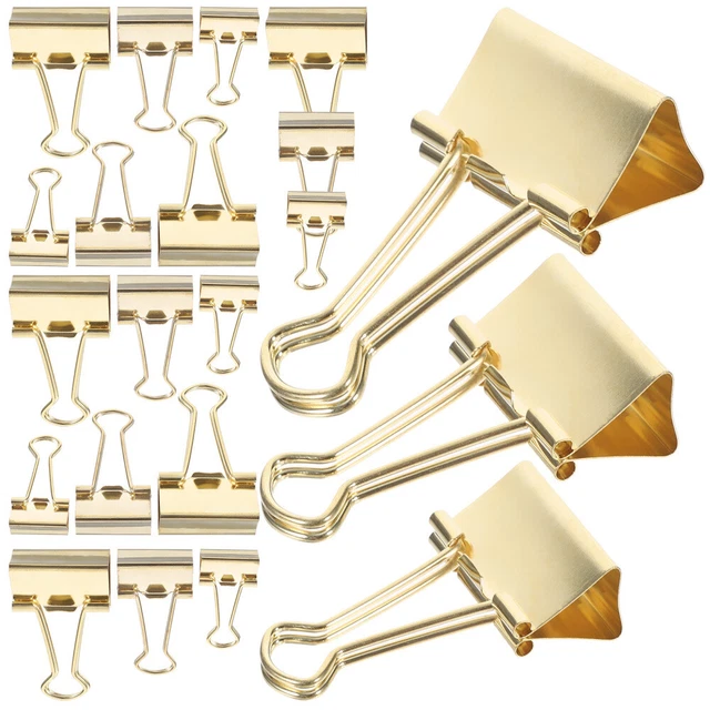 30 Stück Rechnungen-Clips, Dokumenten-Clips, Metall-Rechnungs-Clips, kleine