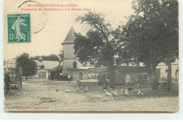 SAINTE-GENEVIEVE-DES-BOIS - Domaine de Bellecour - La Basse-Cour - 23543