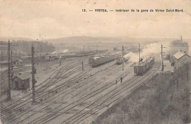 Belgique - VIRTON (Prov. Lux.) Intérieur de la gare de Virton Saint-Mard